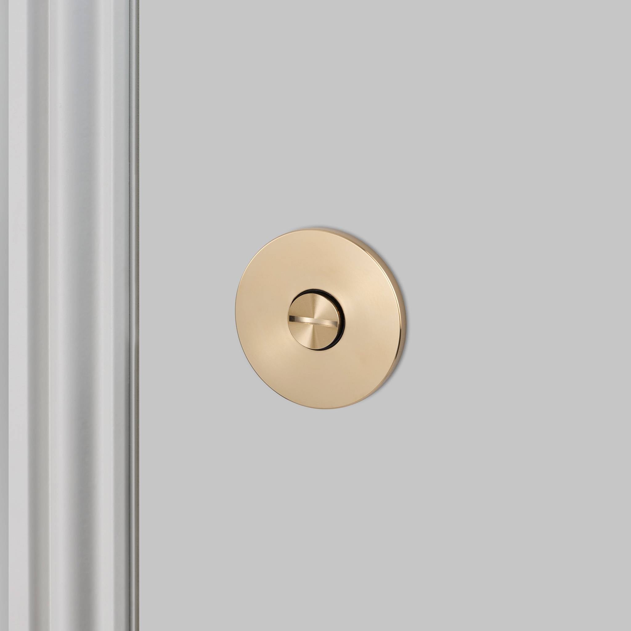 buster + punch cast | thumbturn-/wc-slot | brass