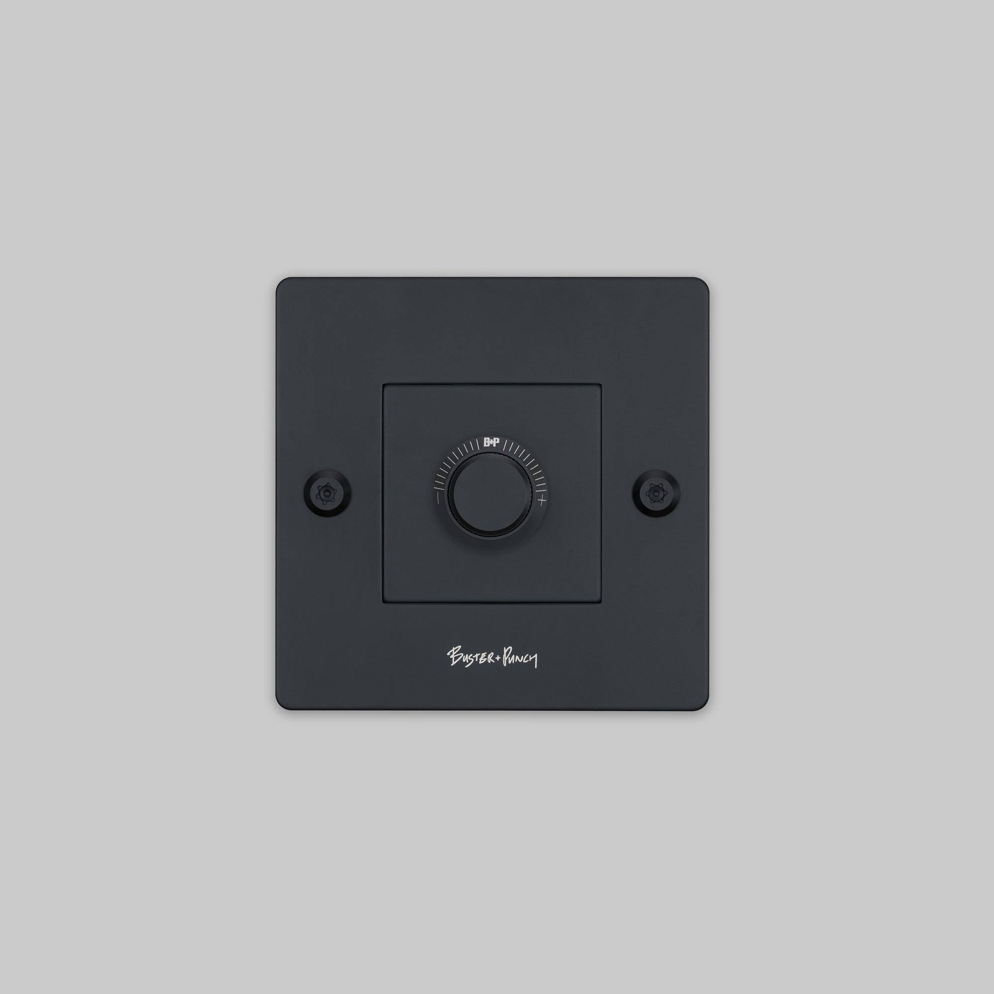 Buster + Punch | Dimmer Linear met logo | Zwart