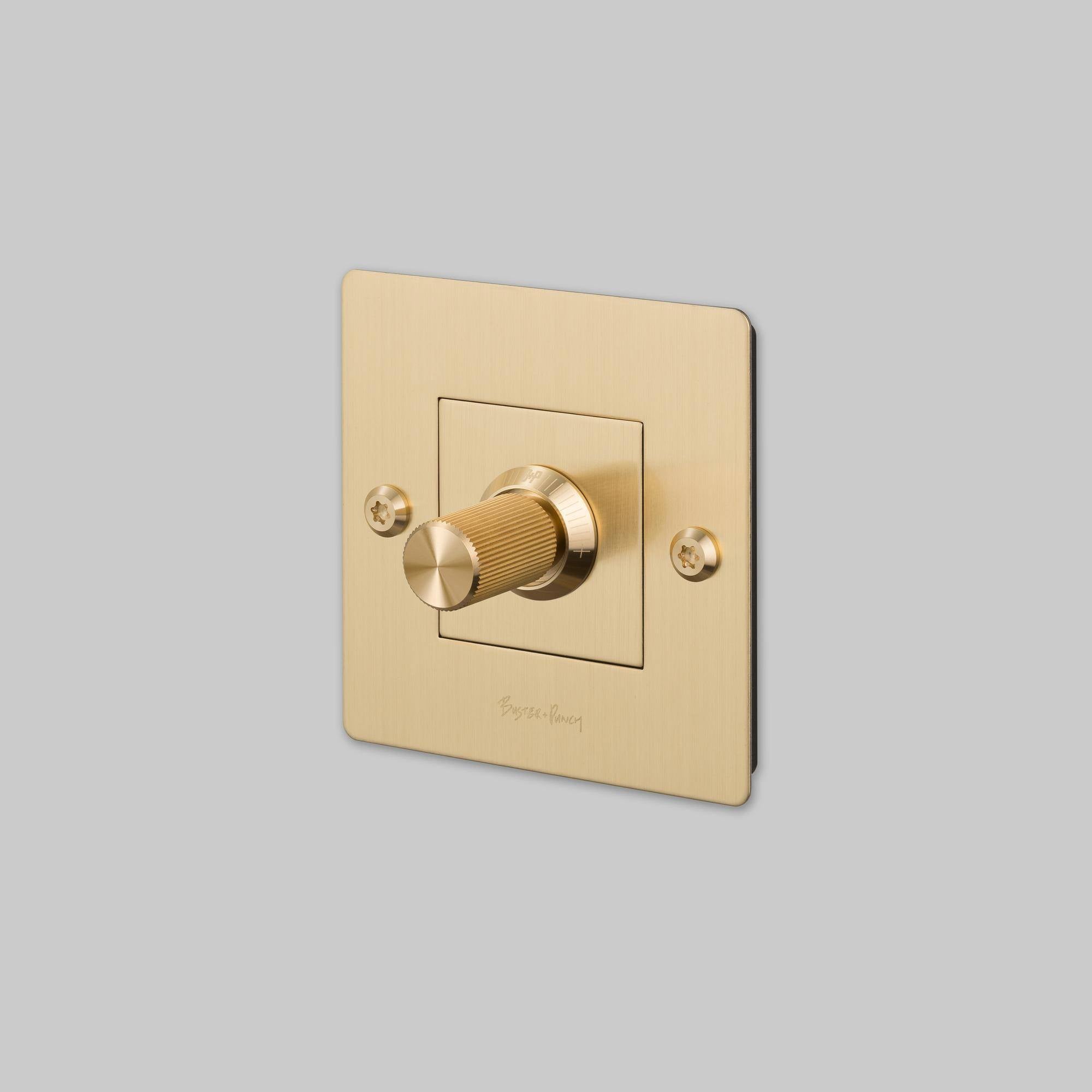 Buster + Punch | Dimmer Linear met logo | Goud