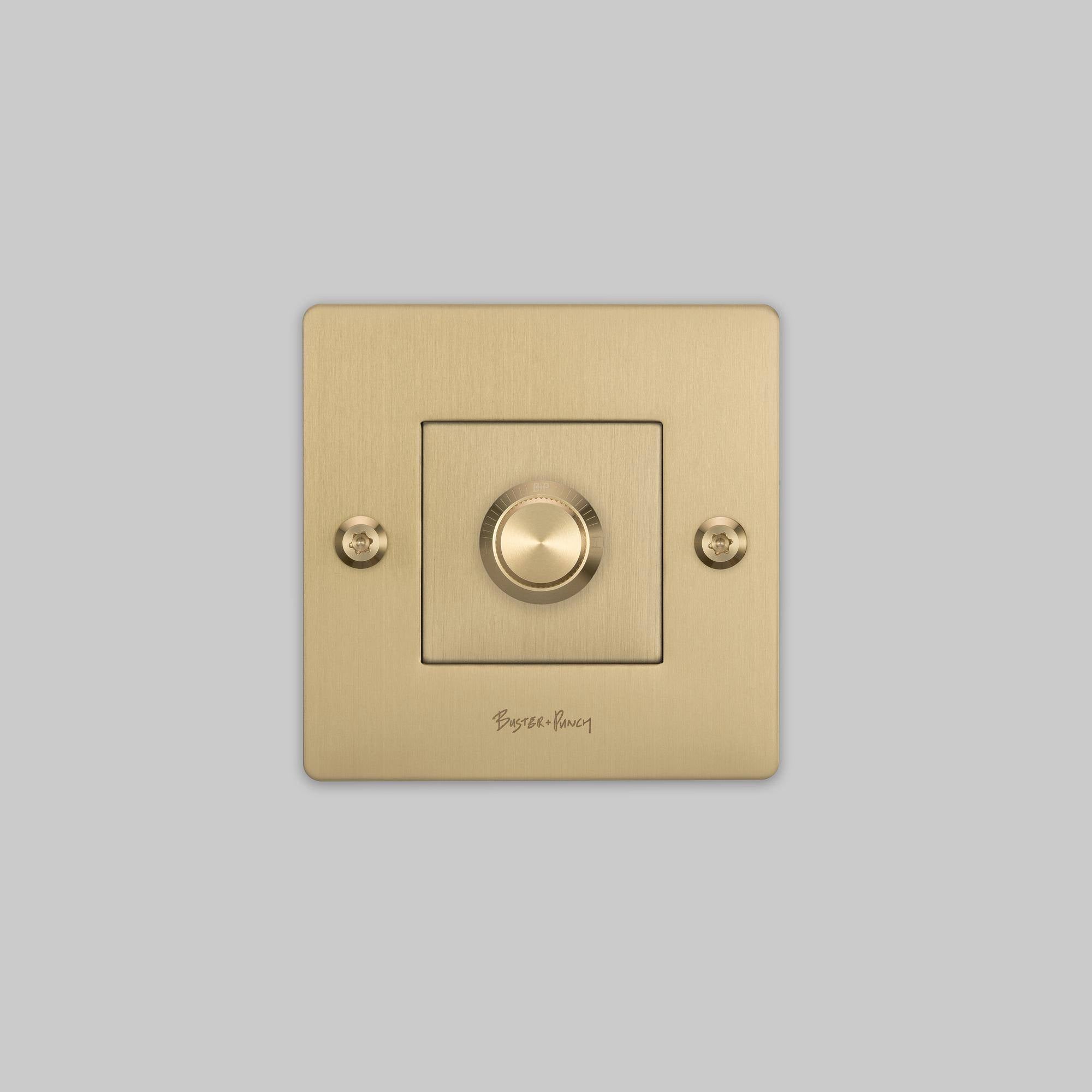 Buster + Punch | Dimmer Linear met logo | Goud