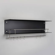 buster + punch | keukenplank hanger zwart | steel