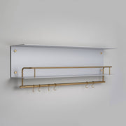 buster + punch | keukenplank hanger grijs | goud