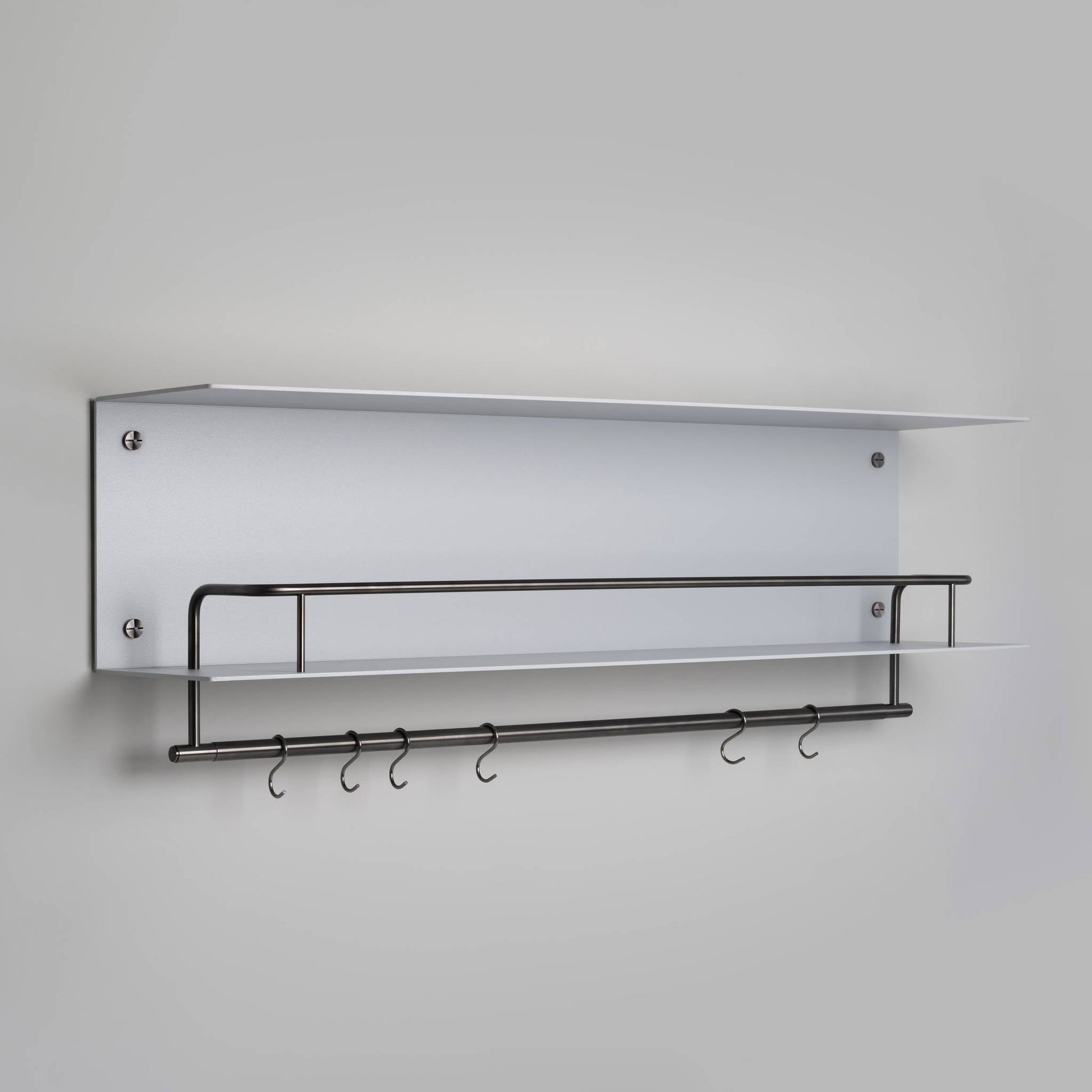 buster + punch | wandplank kitchen shelf hanger | stone