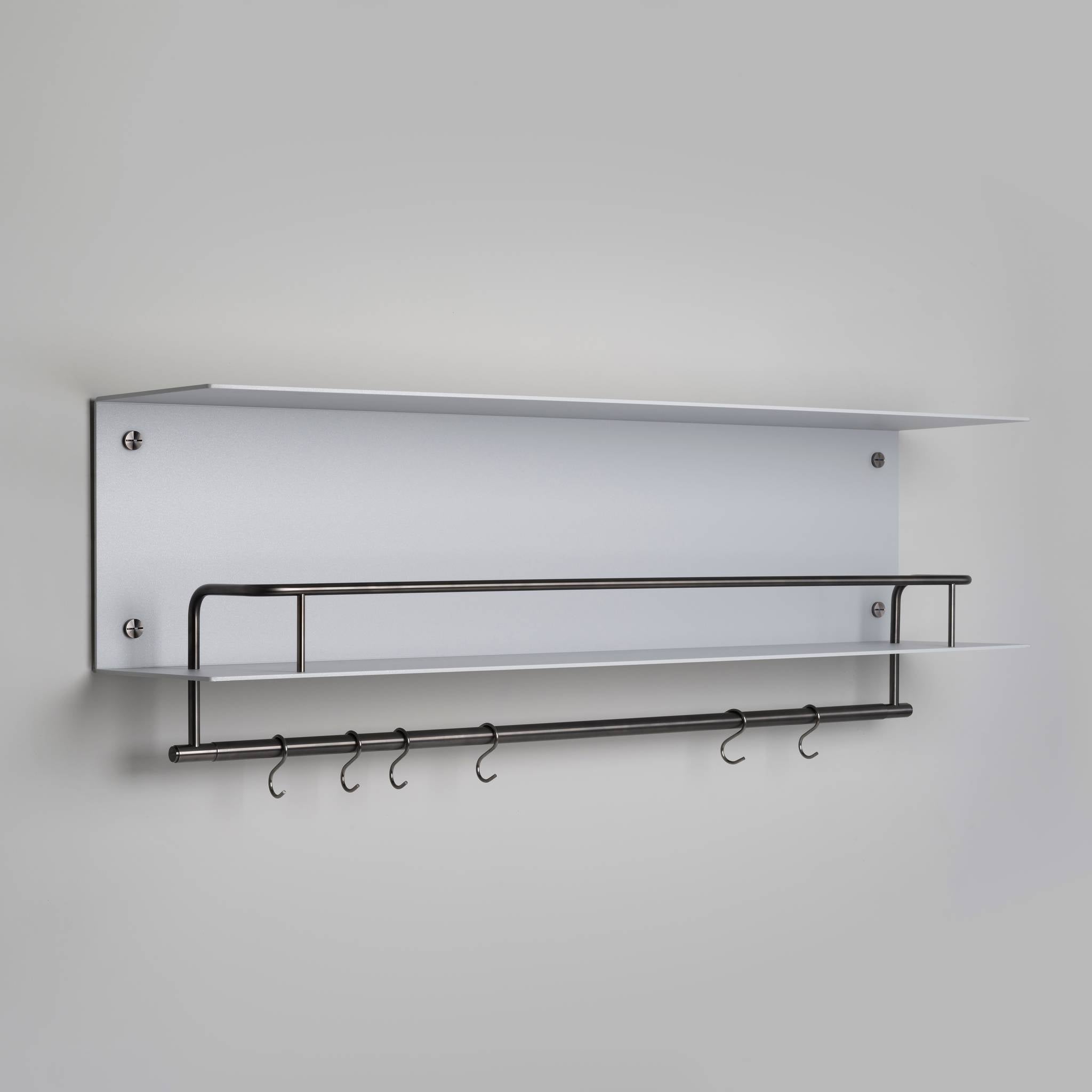 buster + punch | wandplank kitchen shelf hanger | stone