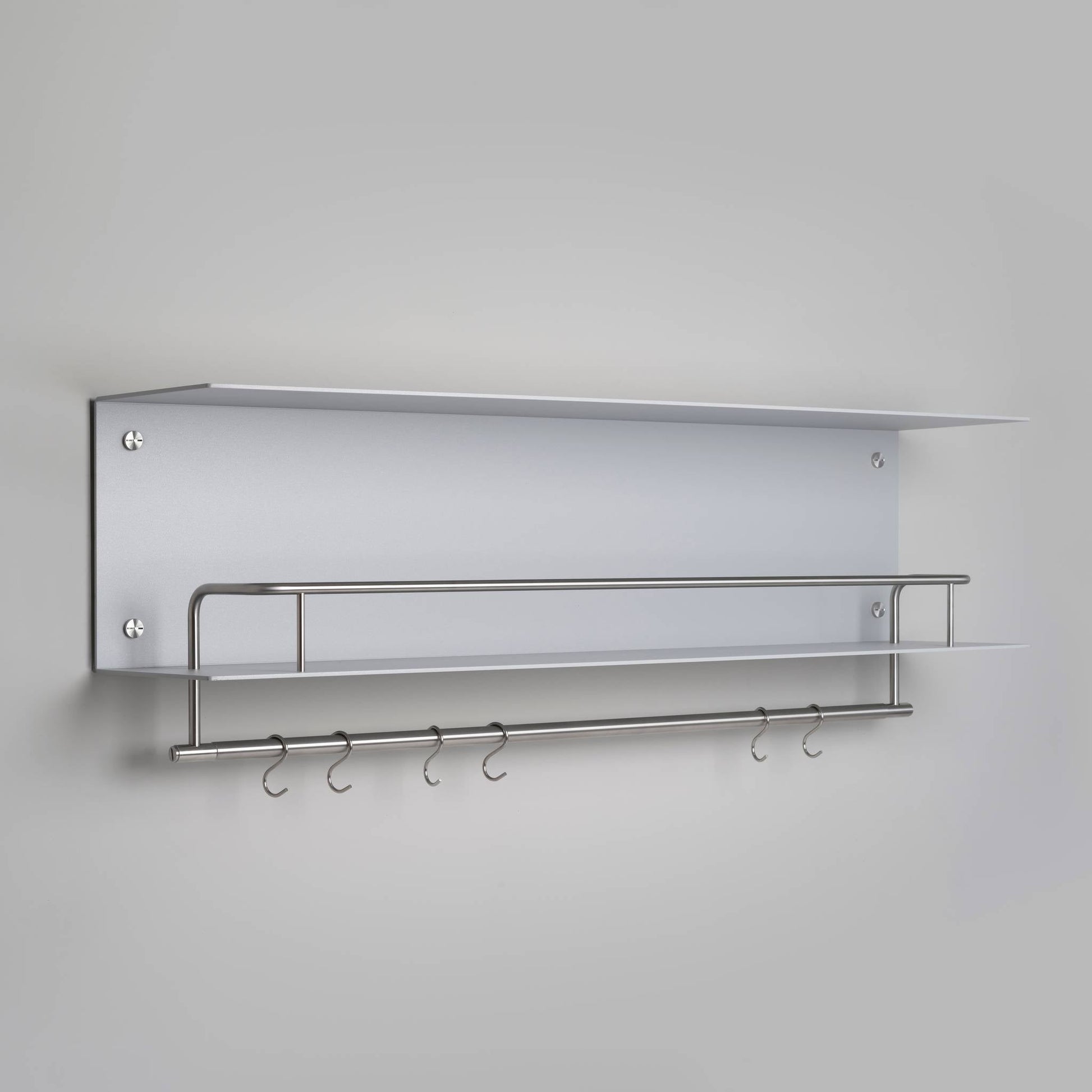 buster + punch | keukenplank hanger grijs | steel