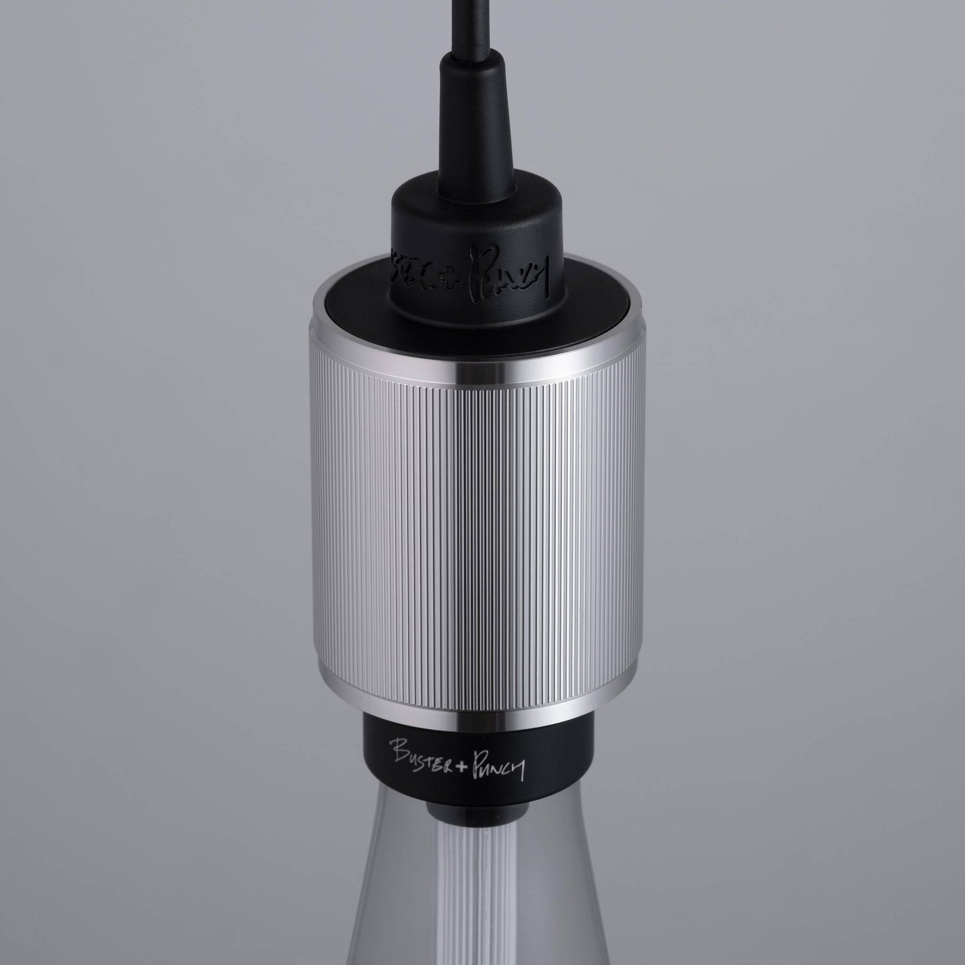 buster + punch heavy metal | hanglamp linear | steel