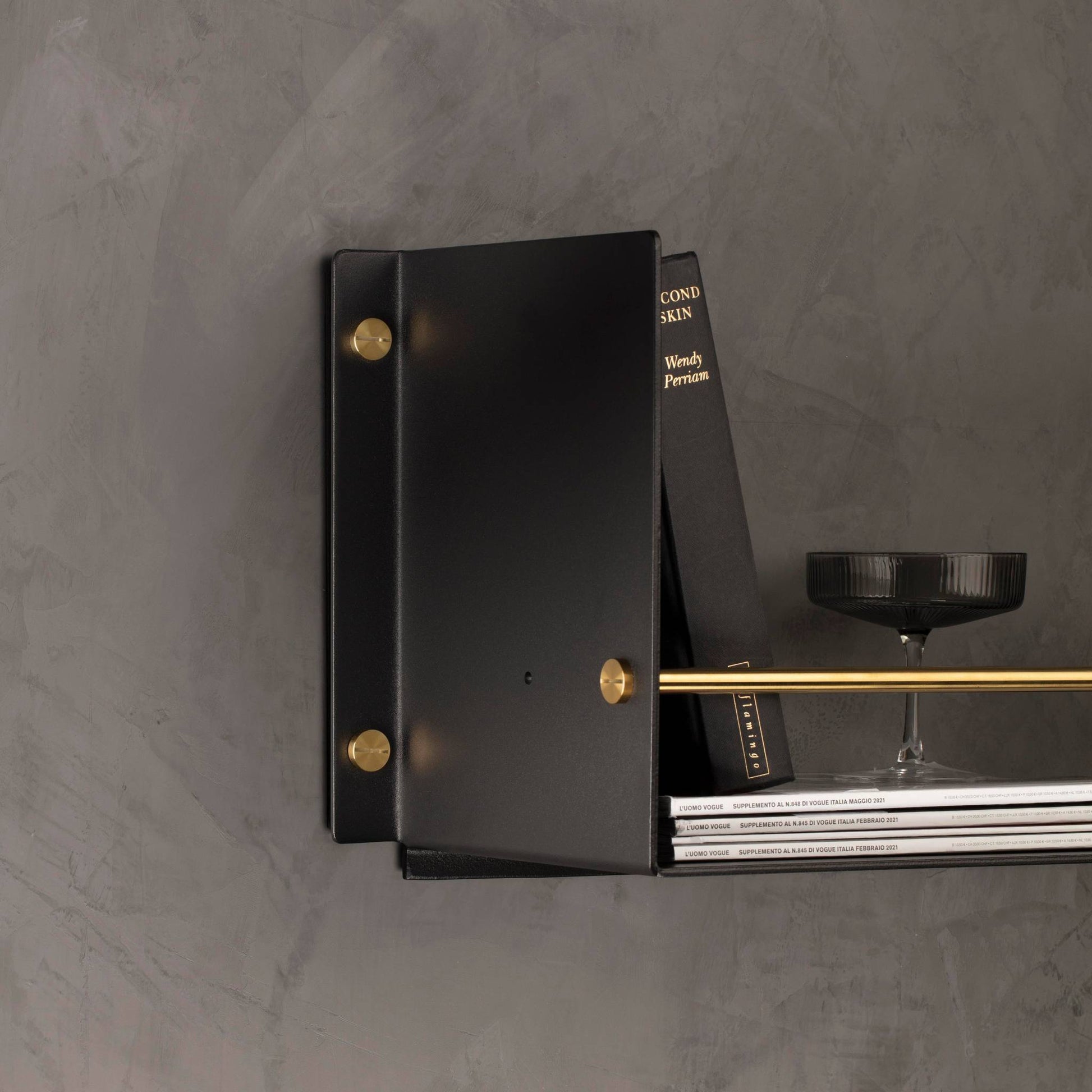 buster + punch | wandplank kitchen shelf girder | zwart