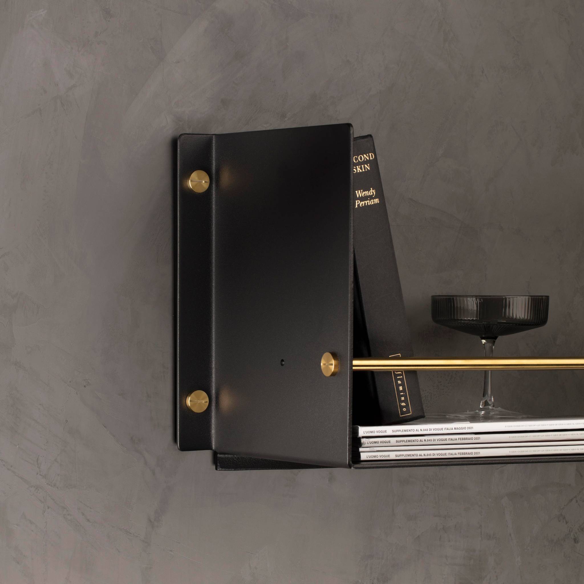 buster + punch | wandplank kitchen shelf girder | zwart