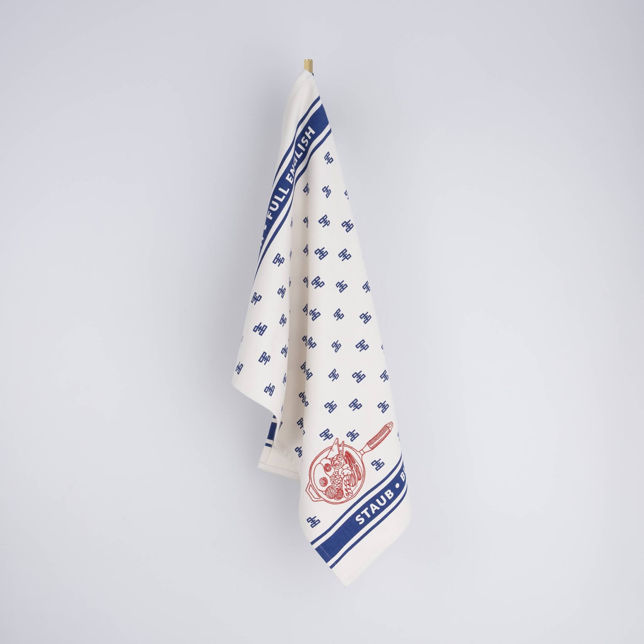 Buster + Punch | Theedoek Staub Full English | Blauw