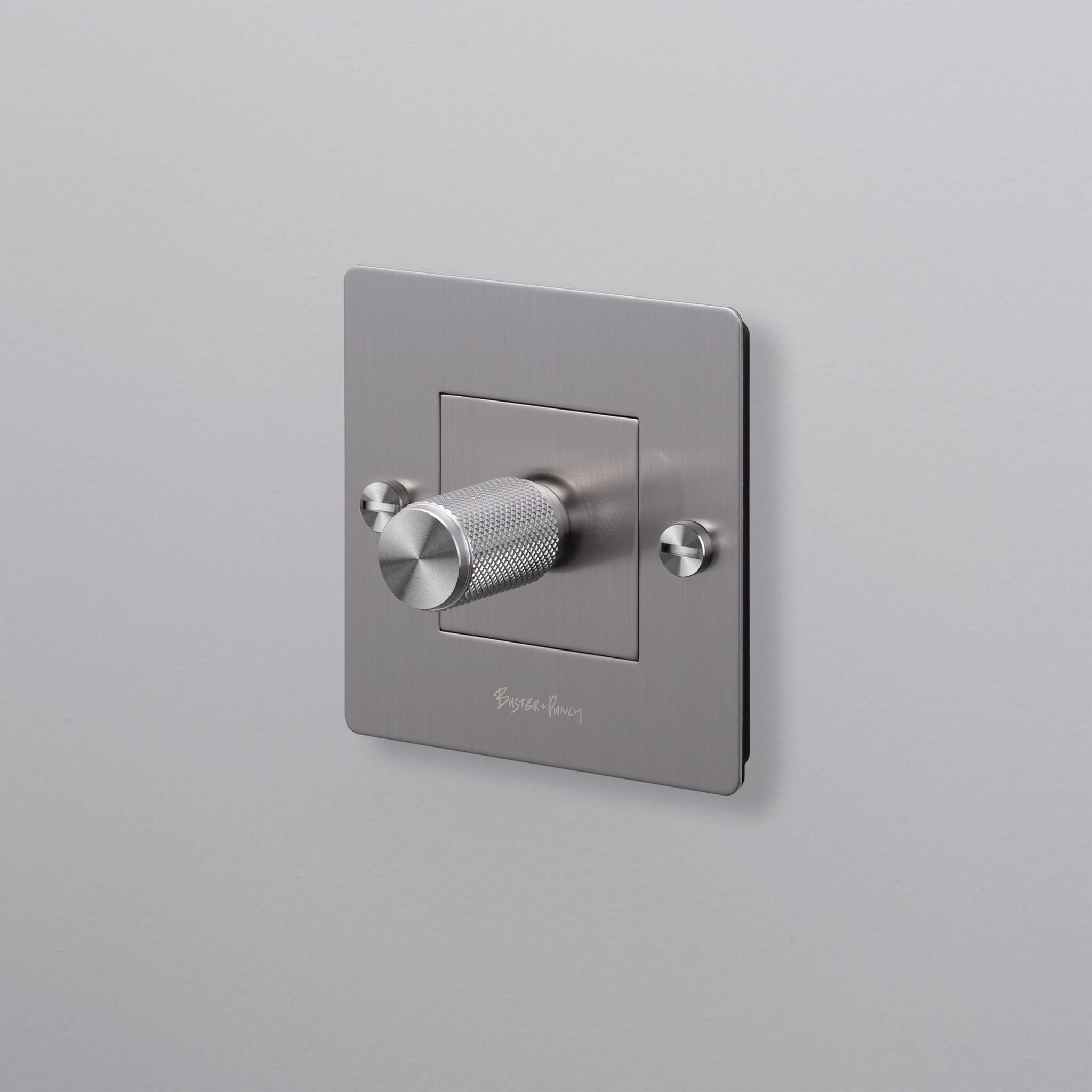 Buster + Punch | Dimmer Cross met logo | Zilver