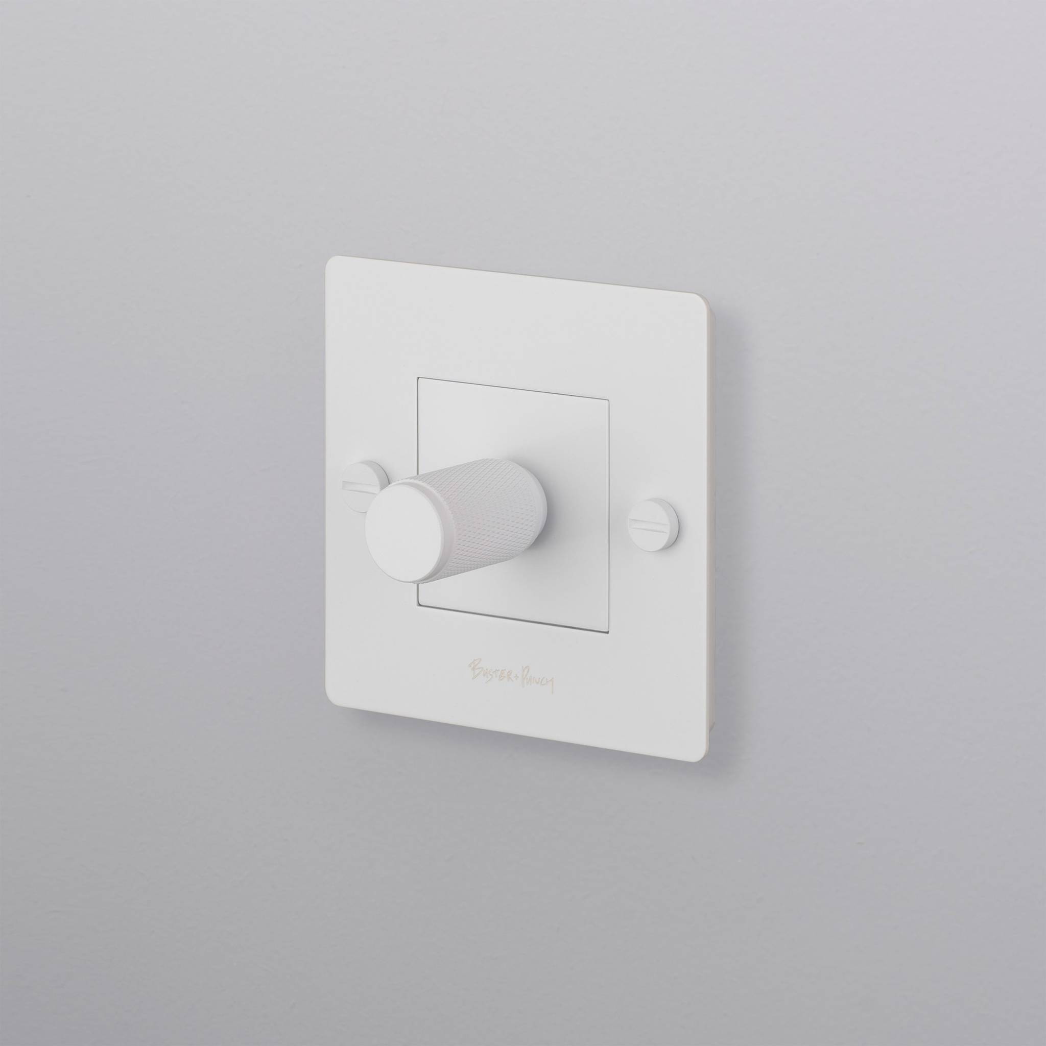Buster + Punch | Dimmer Cross met logo | Wit