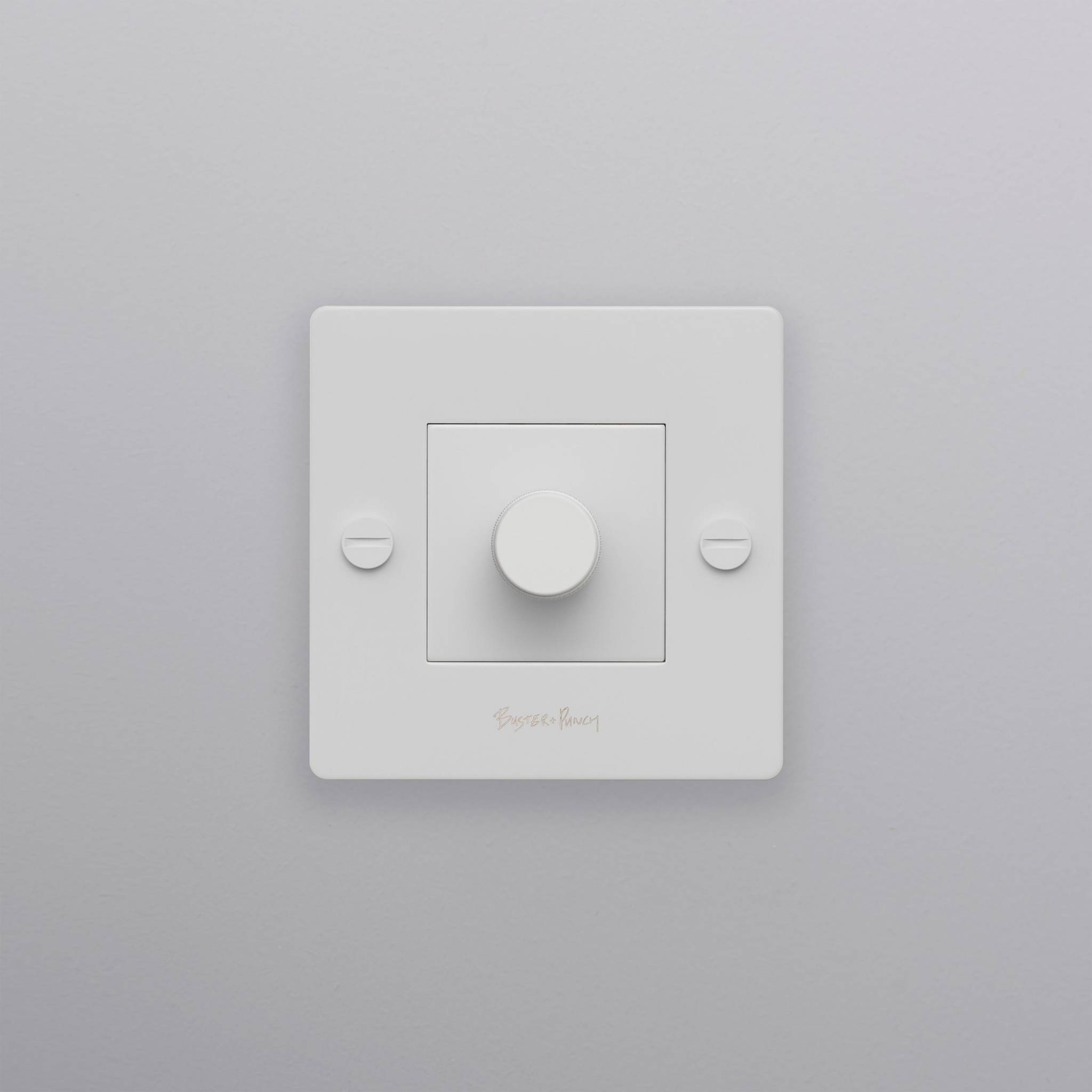 Buster + Punch | Dimmer Cross met logo | Wit
