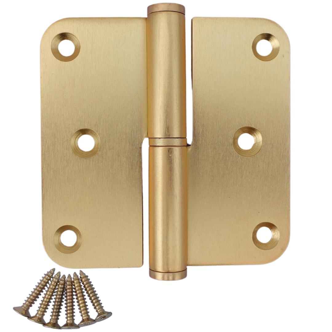Sterk | Paumelle | 80x80x2.5mm | Mat goud - Deurbeslag-expert