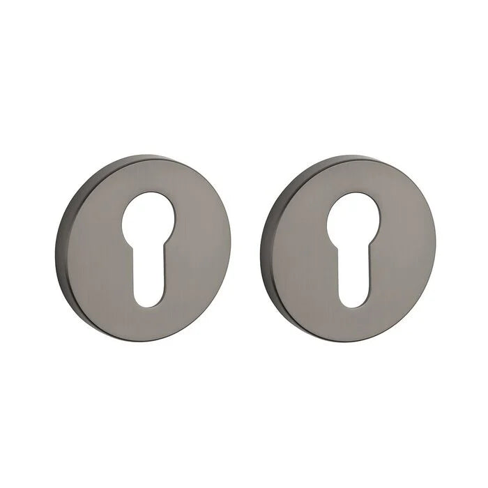 Aprile Comfort Cilinderrozetten Titanium Ø53x7mm - Deurbeslag-expert