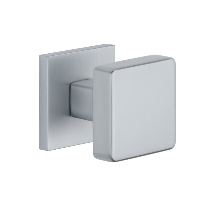 Aprile deurknop Mora mat Chroom – vast - Deurbeslag-expert