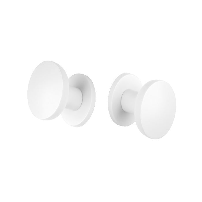 Aprile deurknoppen Ortica wit – Draaibaar/Draaibaar - Deurbeslag-expert