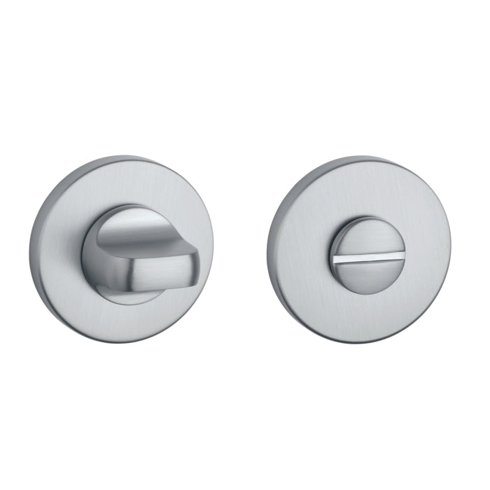 Aprile | Premium WC garnituur rozet | 52x7mm | Chroom mat - Deurbeslag-expert