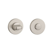 Aprile Premium WC garnituur rozet Ø52x7mm Mat Nikkel Toilet Rozet - Deurbeslag-expert