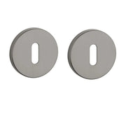 Aprile | Prestige Sleutelrozet | 52x5mm | Rond | Grafiet - Deurbeslag-expert