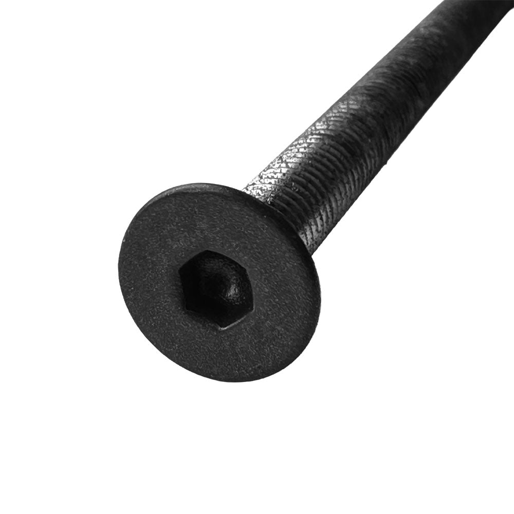 Bout 6x80 | t.b.h.v. Zwarte veiligheidsschilden | Inbus M6 - Deurbeslag-expert