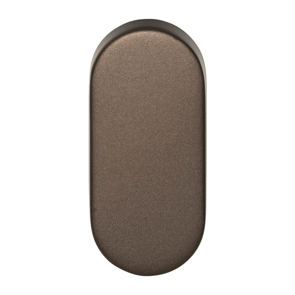 Formani | Blind Plaatje Ovaal BASIC LBB32 | Brons - Deurbeslag-expert