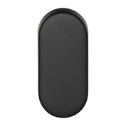 Formani | Blind Plaatje Ovaal BASICS LBB32 | Ovaal | Zwart mat - Deurbeslag-expert