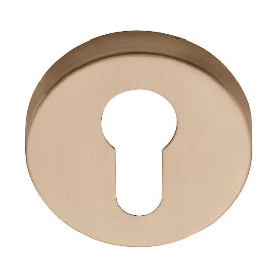 Formani | Cilinderplaatje BASIC LBY50D | 10mm | PVD Licht Brons - Deurbeslag-expert
