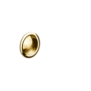 Formani | Schuifdeurkommen | LB57_T | 57mm | Messing Ongelakt - Deurbeslag-expert