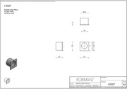 Formani | Schuifdeurkommen | LSQ27 | 27mm | Mat Zwart