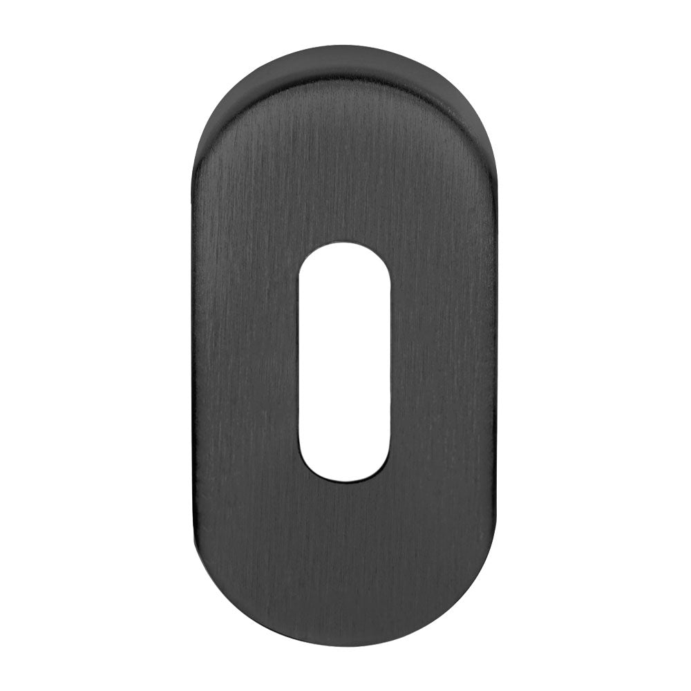 Formani | Sleutelplaatje Ovaal BASIC LBN32 | PVD Gunmetal - Deurbeslag-expert