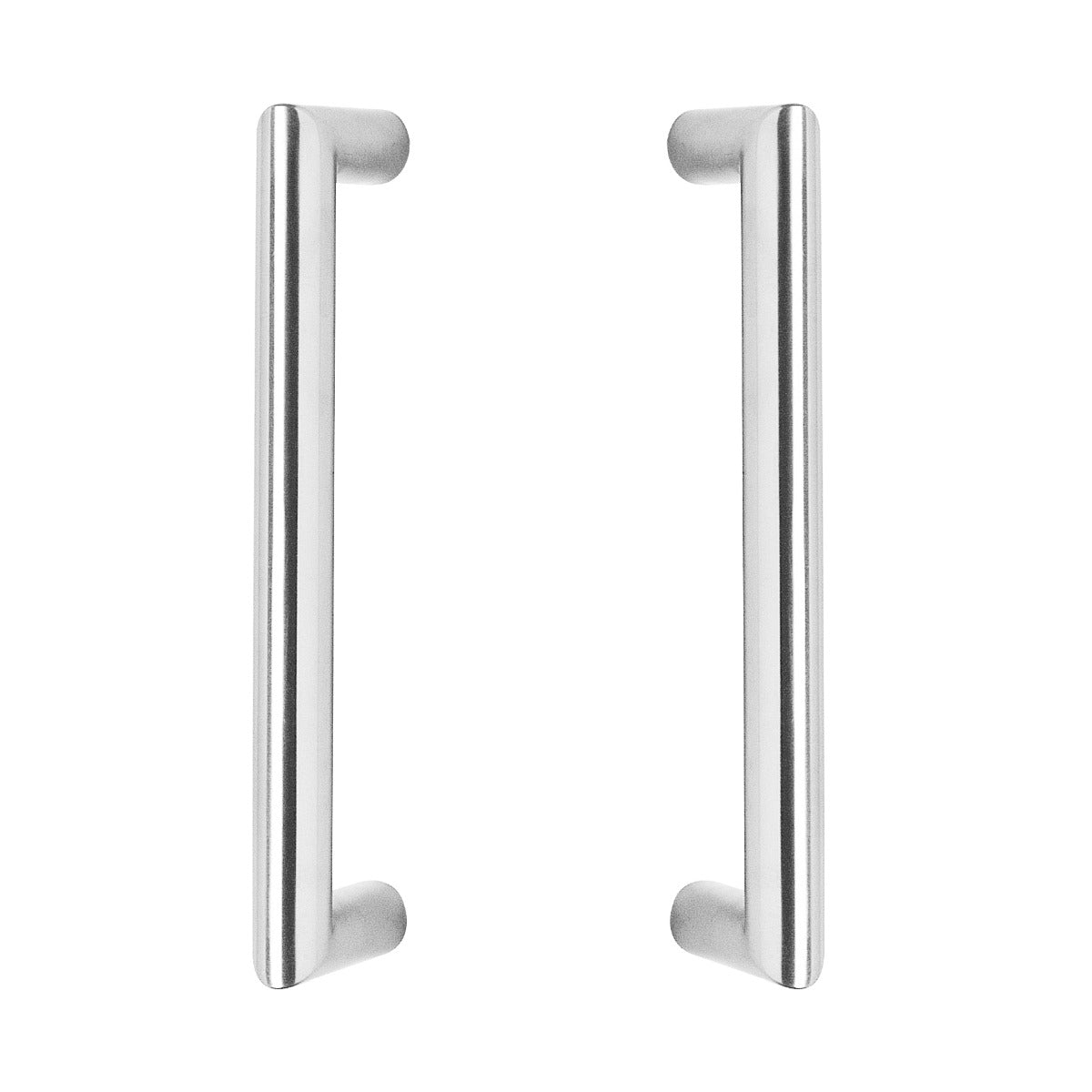 Intersteel Deurgrepen 325 mm recht-90° rvs geborsteld - Deurbeslag-expert