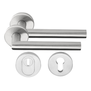 Formani | Achterdeurset | LB2-19 kruk/kruk | RVS Geborsteld | SKG3 - Deurbeslag-expert