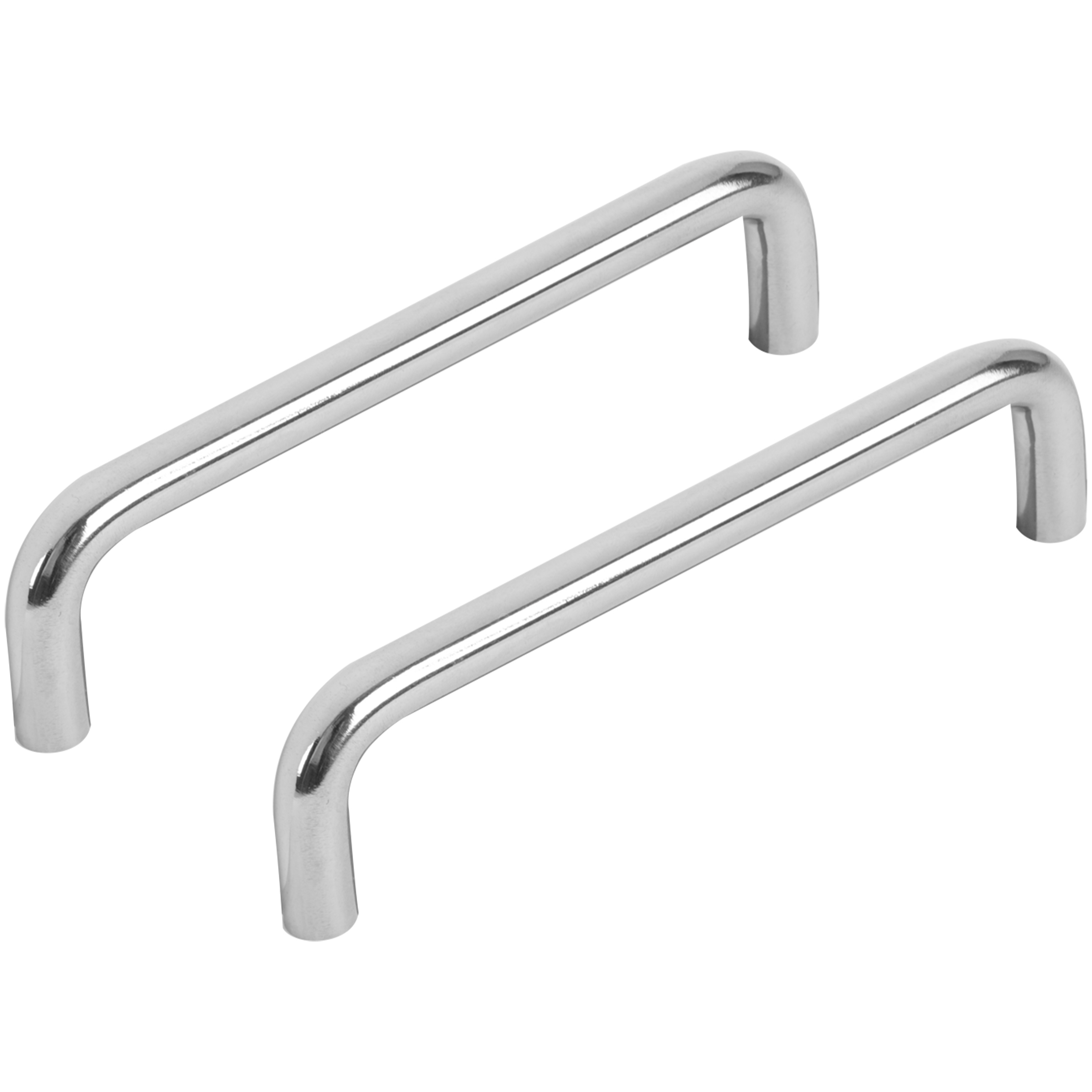 Differnz | Meubelgreep Beugel | 128 mm | Chroom