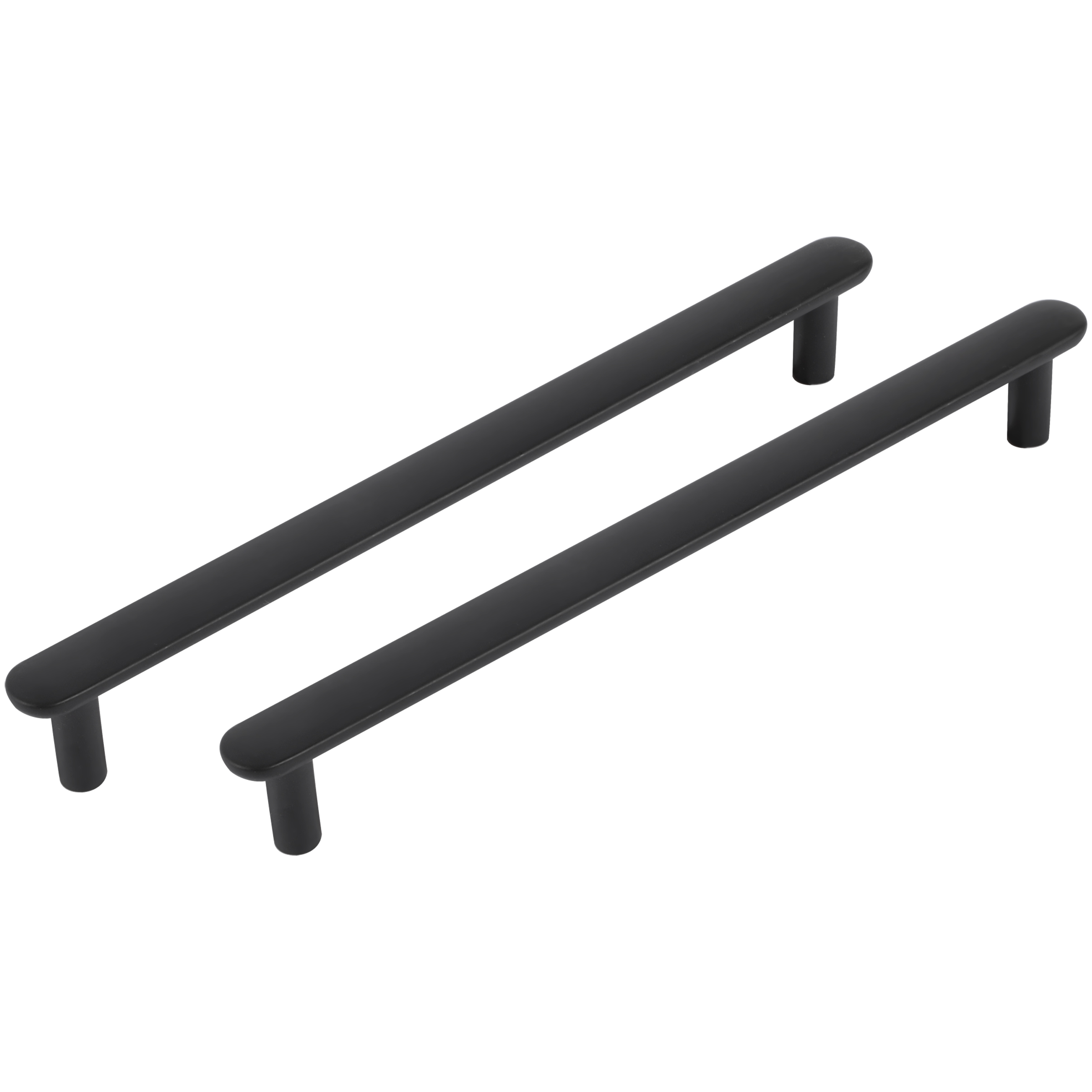 Differnz | Meubelgreep Plat | 160 mm | Mat Zwart