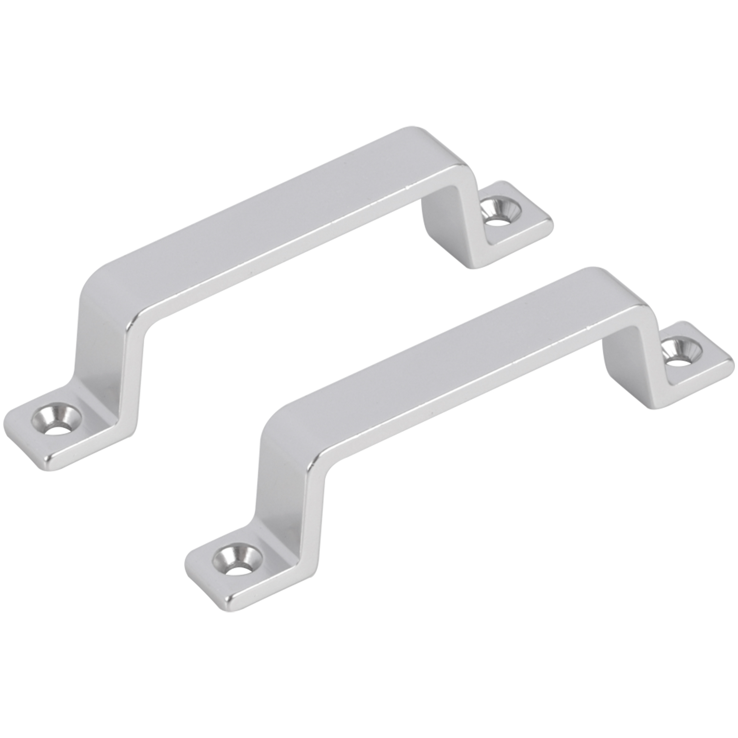 Differnz | Meubelgreep Recht | 90 mm | Mat Chroom