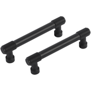 Differnz | Meubelgreep Recht | 96 mm | Mat Zwart