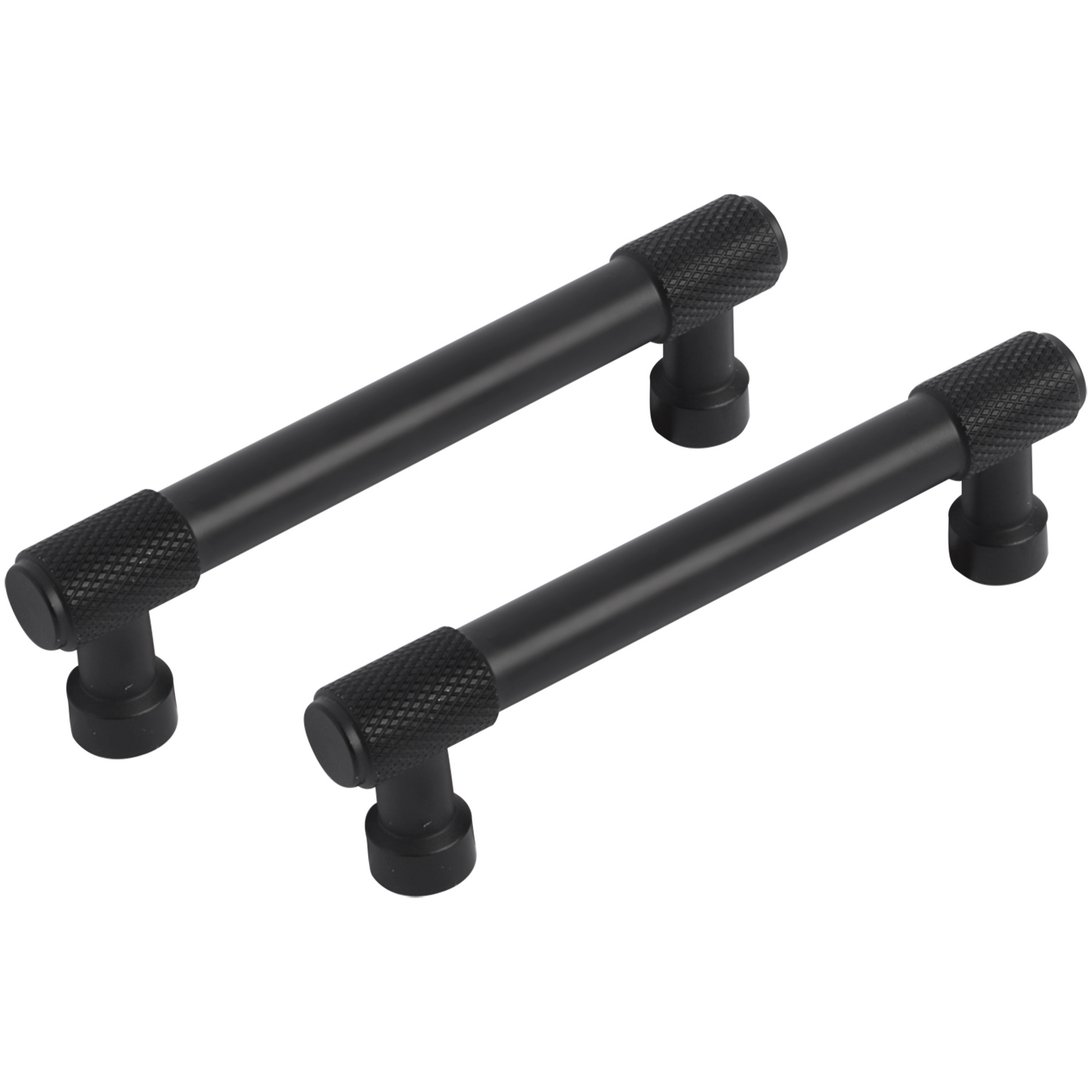 Differnz | Meubelgreep Recht | 96 mm | Mat Zwart