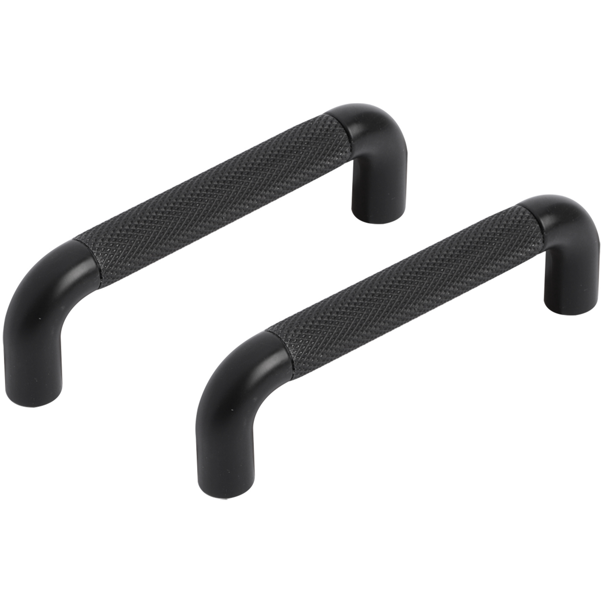 Differnz | Meubelgreep Rond | 96 mm | Mat Zwart