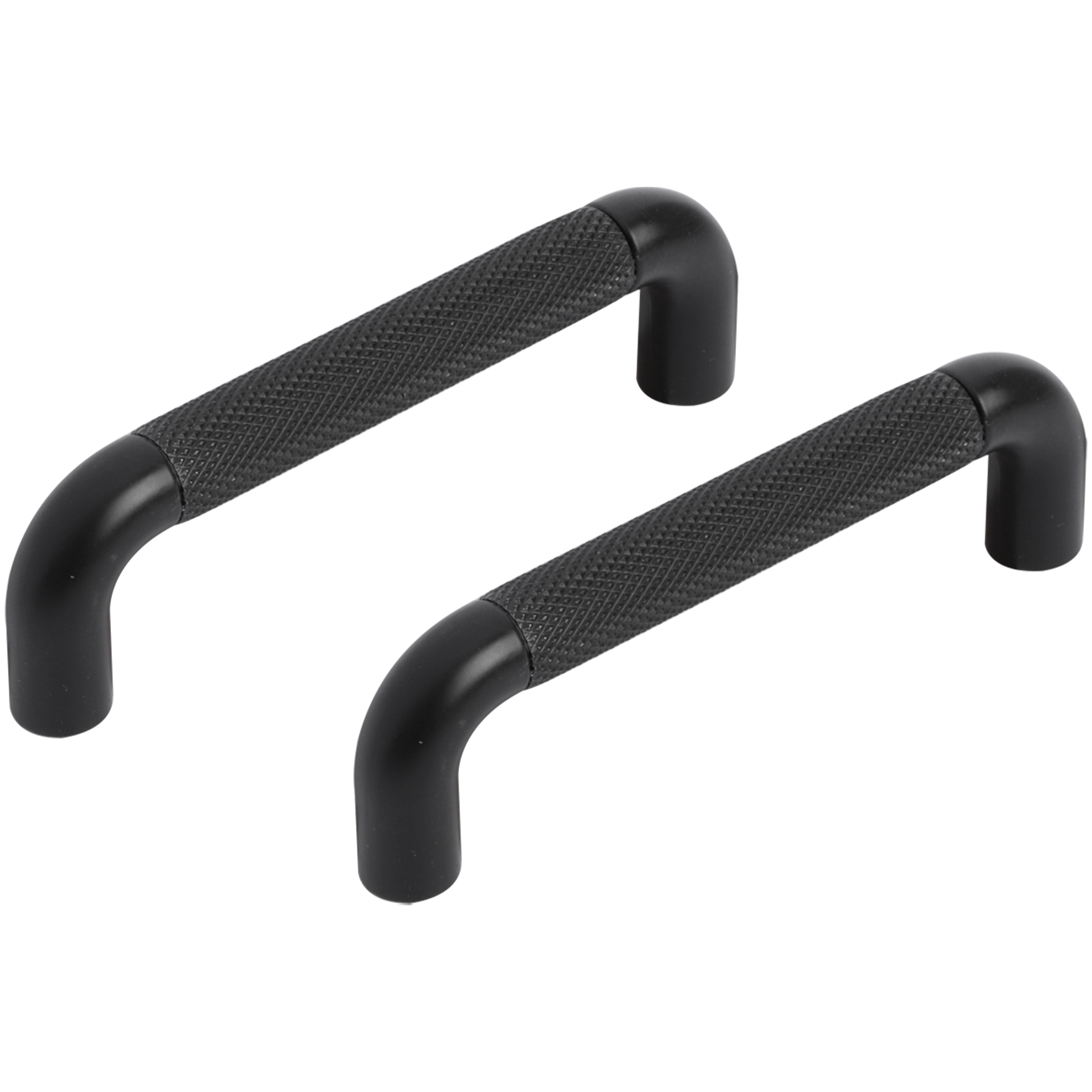 Differnz | Meubelgreep Rond | 96 mm | Mat Zwart