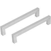 Differnz | Meubelgreep Vierkant | 160 mm | Mat Chroom