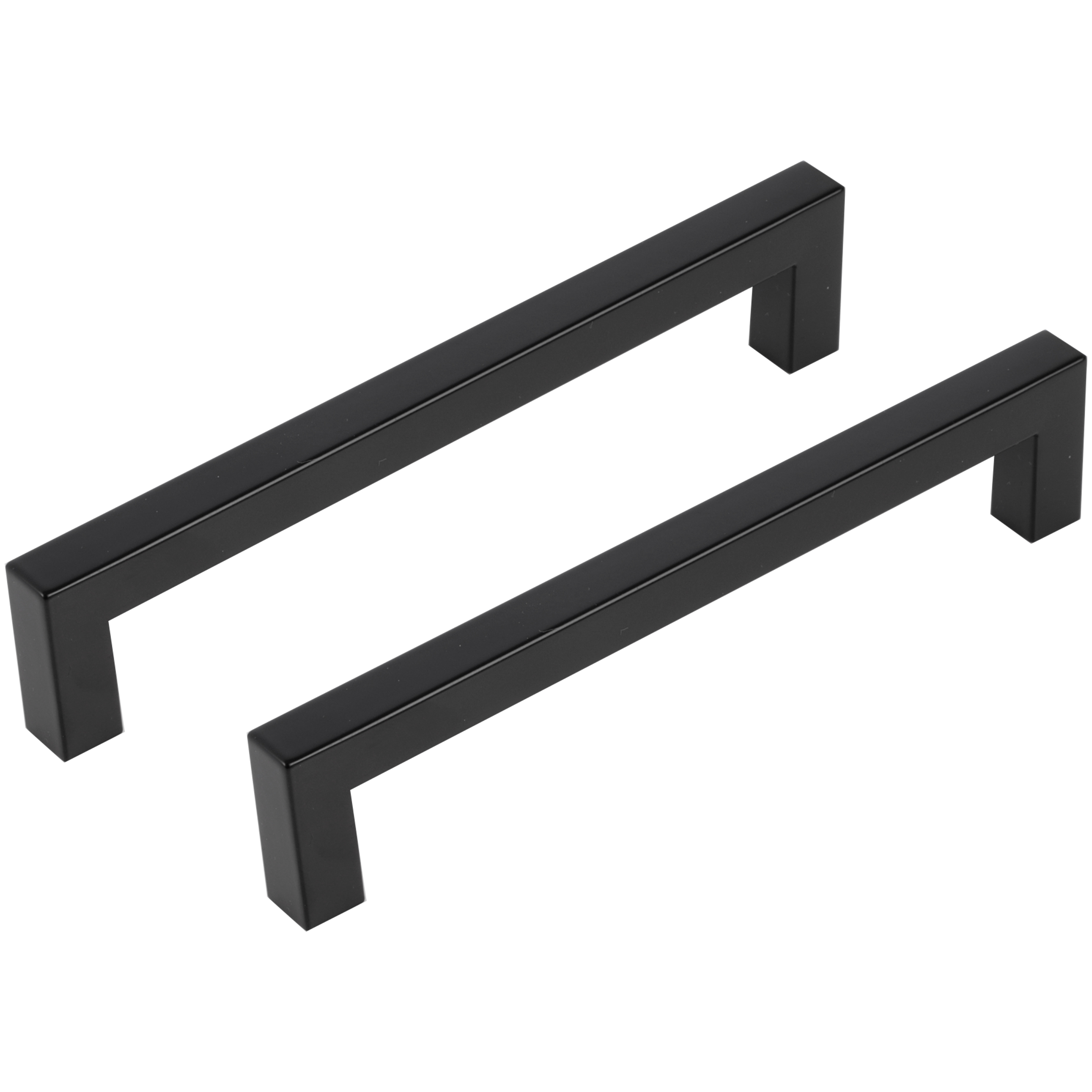 Differnz | Meubelgreep Vierkant | 160 mm | Mat Zwart