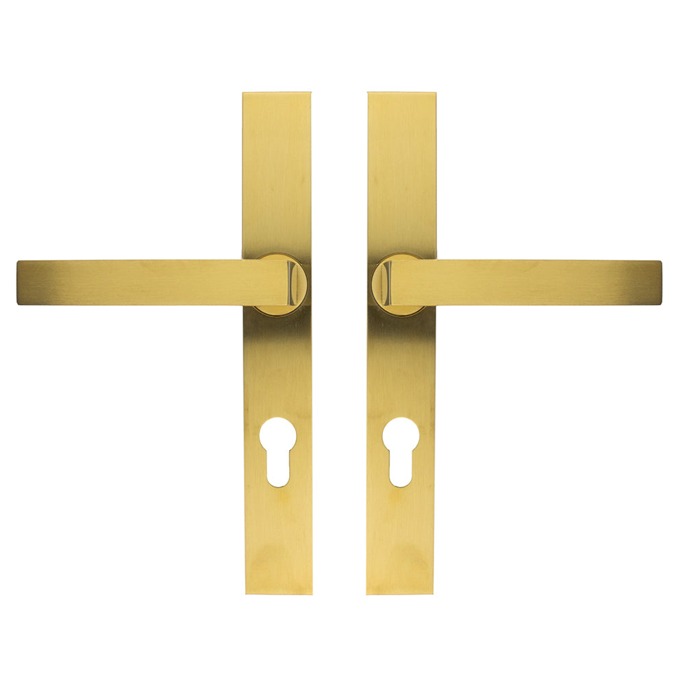 HDD Pro | Veiligheidsgarnituur | Rechthoek Kruk/kruk | Mat Koper | 72mm