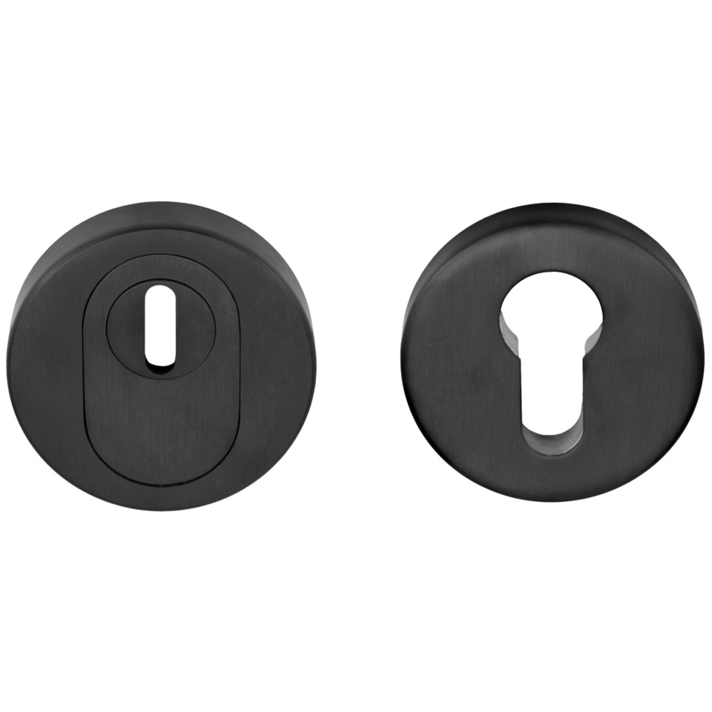 Formani | Voordeurset | knop/kruk | Zwart PVD LB7-19 | SKG3 - Deurbeslag-expert