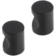 Differnz | Meubelknop Cilinder | 20 mm | Mat Zwart