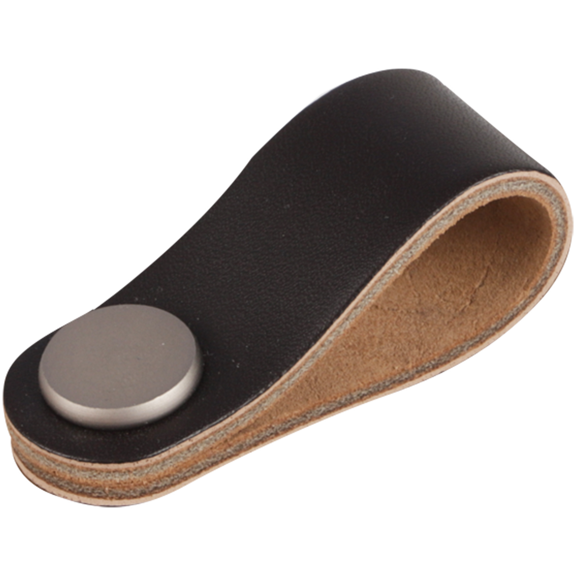 Differnz | Knop Leer | Donkerbruin