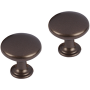 Differnz | Meubelknop Rond - Bol | 30 mm | Brons