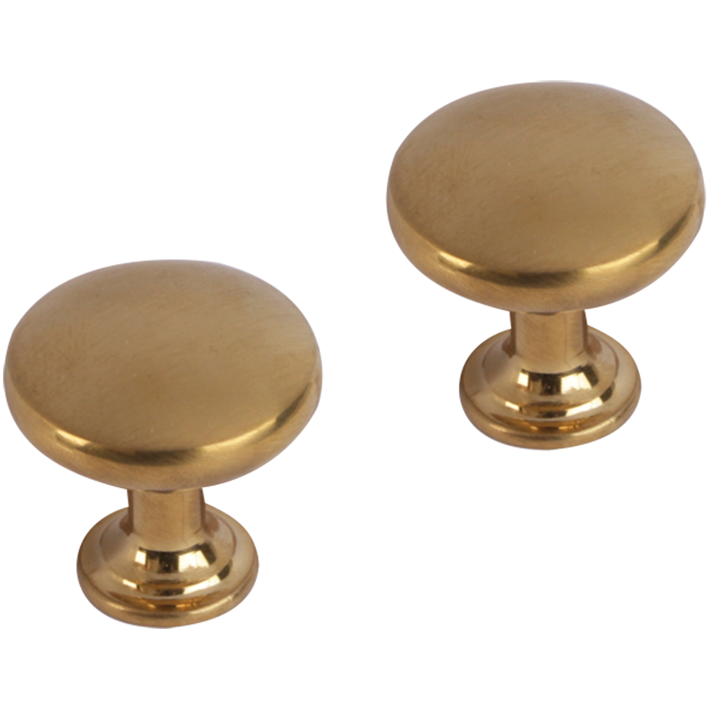 Differnz | Meubelknop Rond - Bol | 30 mm | Goud