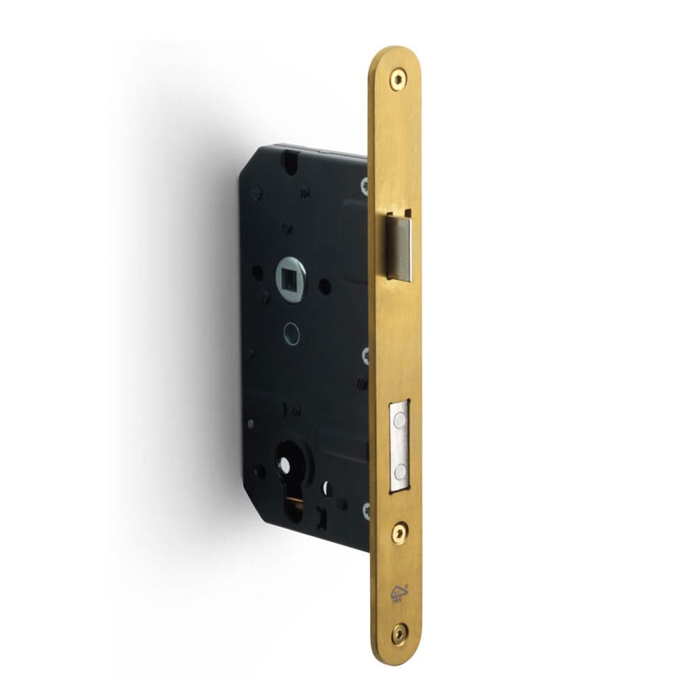 FORMANI | Veiligheidsslot LBLSA | Afgeronde voorplaat | Mat Goud