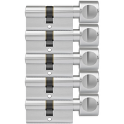 dom plura knopcilinders 5stuks