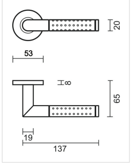 HDD Pro DEURKRUK PRO POINT SHAPE INOX PLUS - Deurbeslag-expert